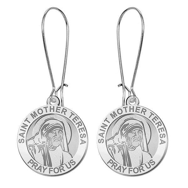 Saint Mother Teresa Religous Earrings