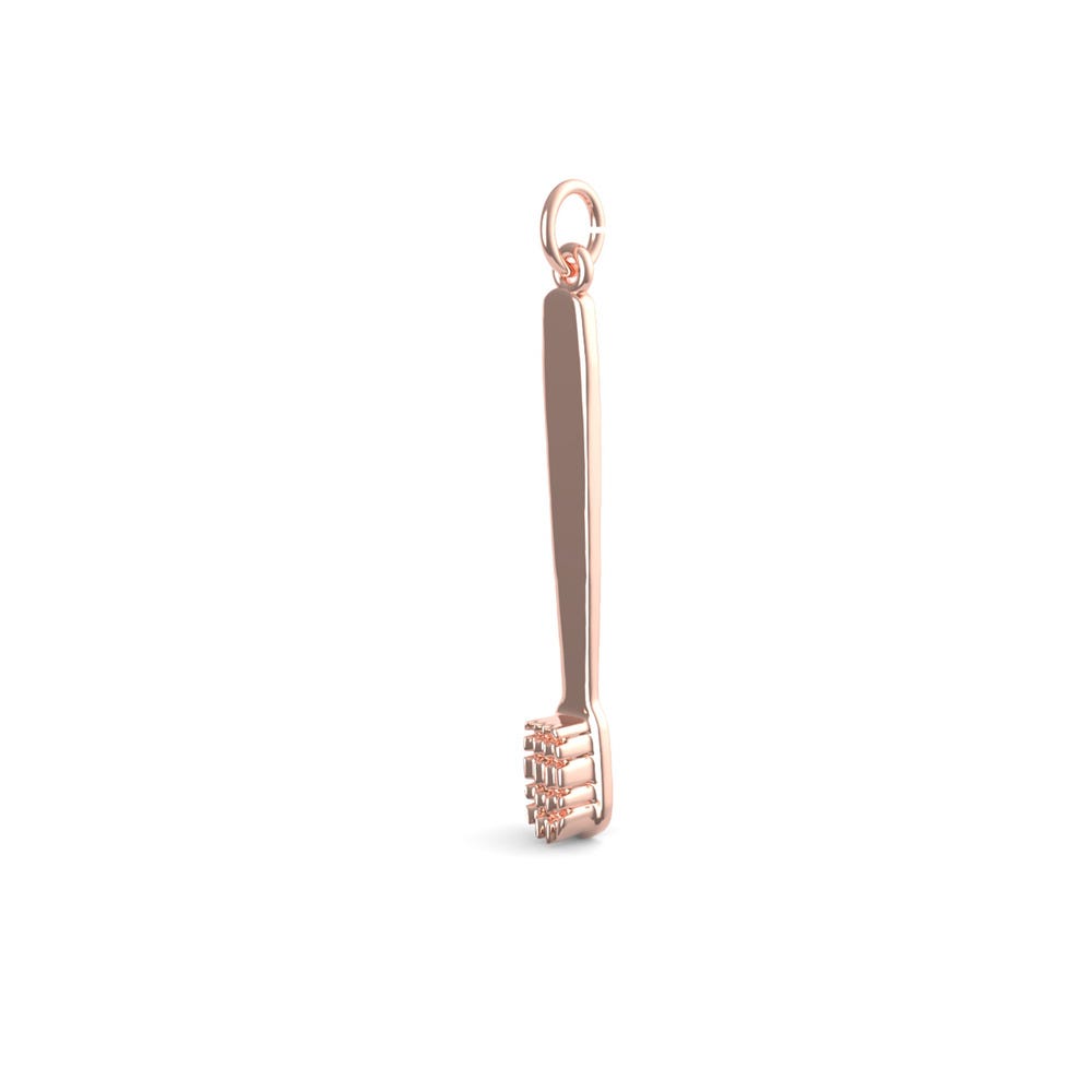 Da Toothbrush Toothbrush Charm | PicturesOnGold.com