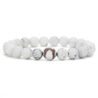 Personalized Baseball Bead Bracelet