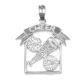Cheerleader "Cheer" Charm or Pendant