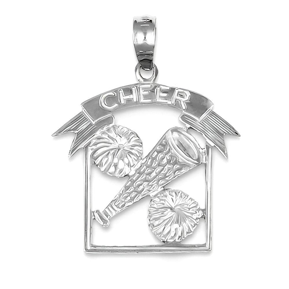 Cheerleader "Cheer" Charm or Pendant