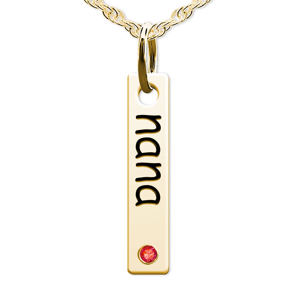 Nana Tall Tag Charm