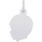 Boys Head Engravable