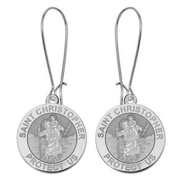 Saint Christopher Earrings