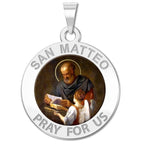 San Matteo Color Religious Medal