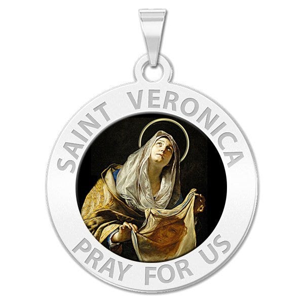 Saint Veronica Religious Medal