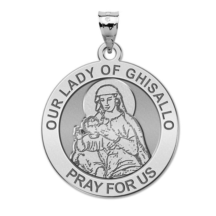 Our Lady Of Ghisallo Round Religious Medal