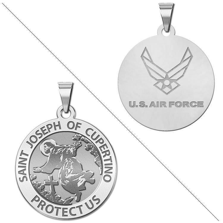 Saint Joseph Of Cupertino Doubledside Air Force Religious Medal