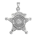 Personalized 5-Point Star Alabama Sheriff Badge with Rank, Number & Dept.