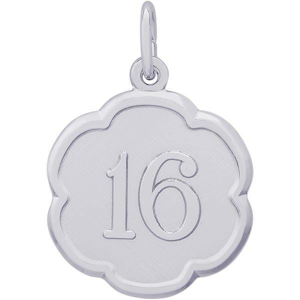 Number 16 Engravable