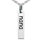 Nana Tall Tag Charm