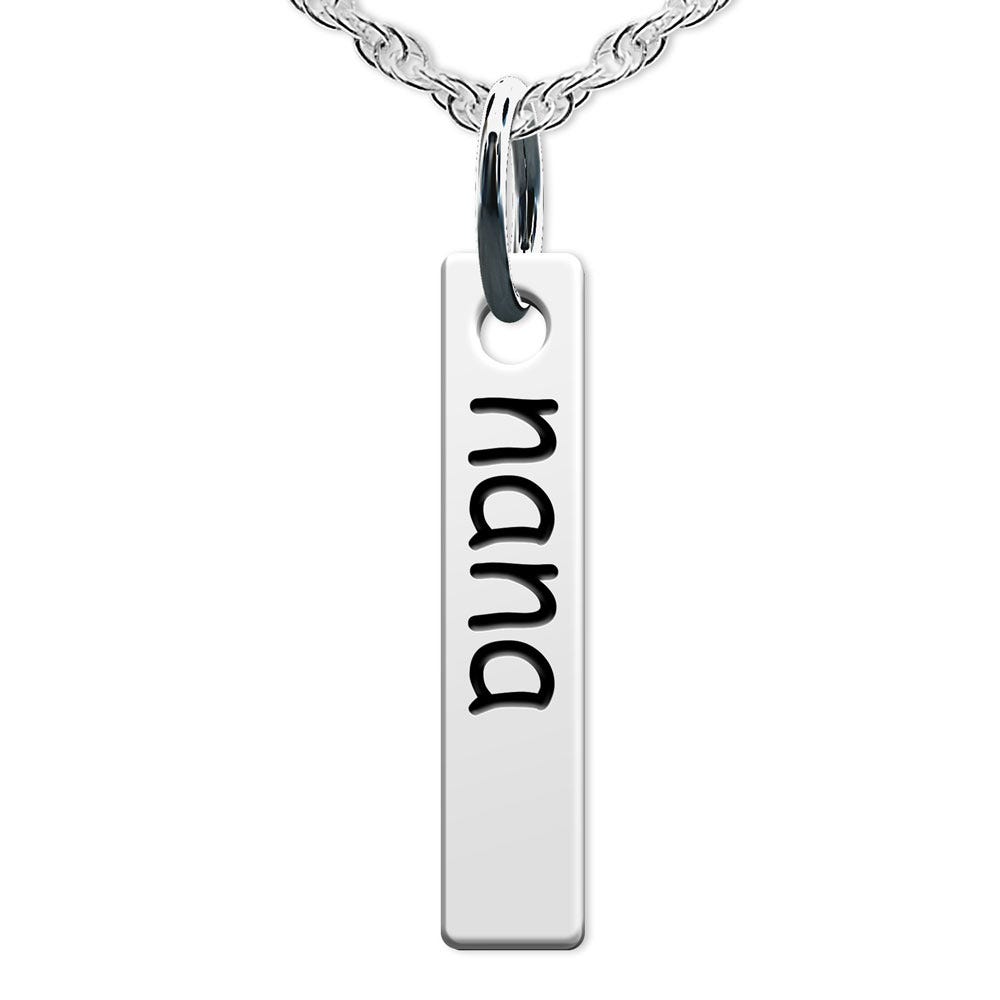 Nana Tall Tag Charm