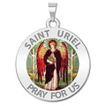 Saint Uriel Religious Medal "Color