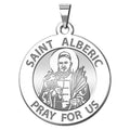 Saint Alberic Crescitelli Round Religious Medal