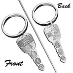 Double-Sided Saint Christopher Traveler Keychain