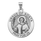Ursus of Aosta Round Religious Medal