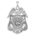 Personalized West Virginia Corrections Badge with Your Rank and Number