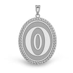 Oldenburg Horsebreeder Diamond Studded Horse Breed Oval Medal