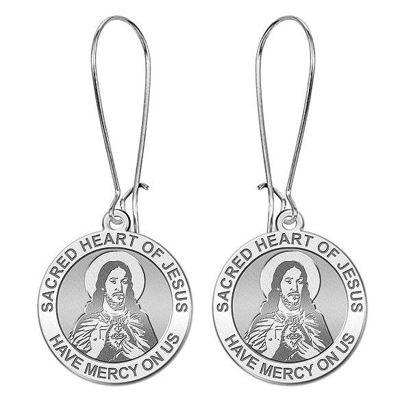 Sacred Heart of Jesus Earrings
