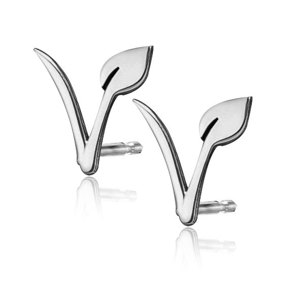 Pair of Vegan Stud Earring