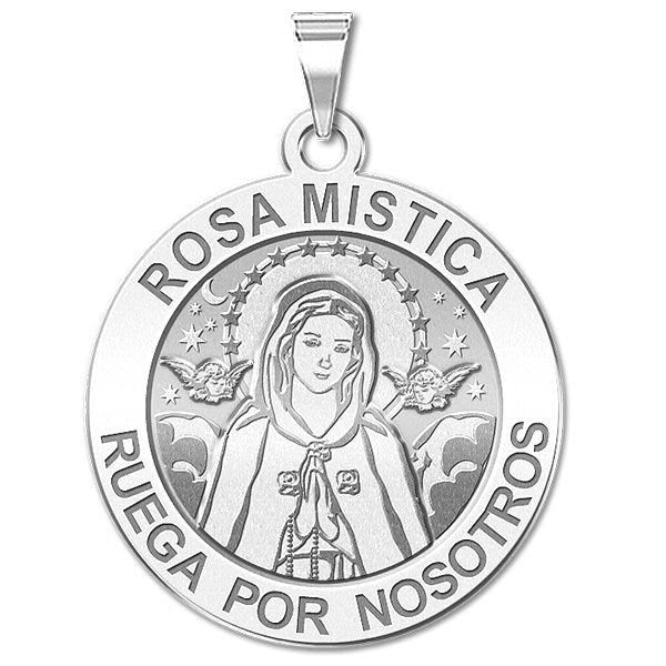 Rosa Mistica Religious Medal