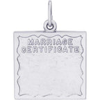 Marriage Certificate Engravable