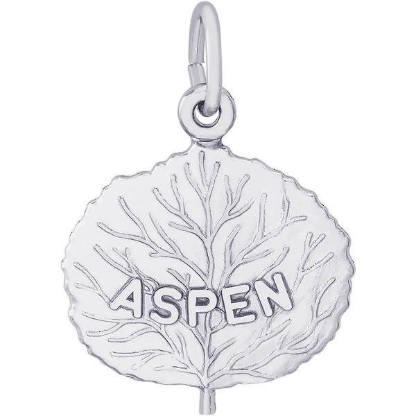 Aspen Leaf Engravable