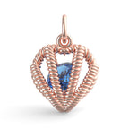 Embraced with Love September Stone Charm(8350-009)