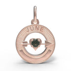 June Love Birthstone Charm