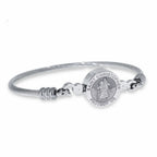 Saint Christopher Bangle Bracelet