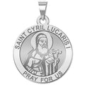 Saint Cyril Lucaris I Round Religious Medal
