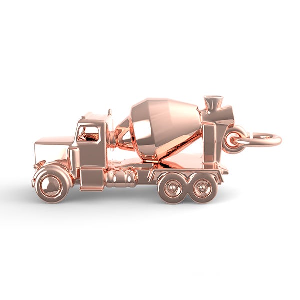 Cement Truck Charm(6531)