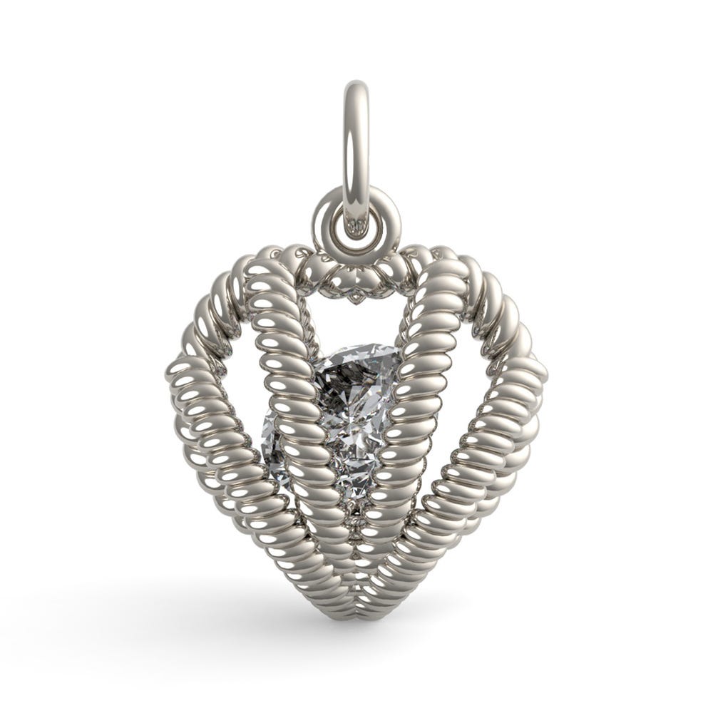 Embraced with Love April Stone Charm (8350-004)