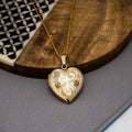 Cross Heart Photo Locket
