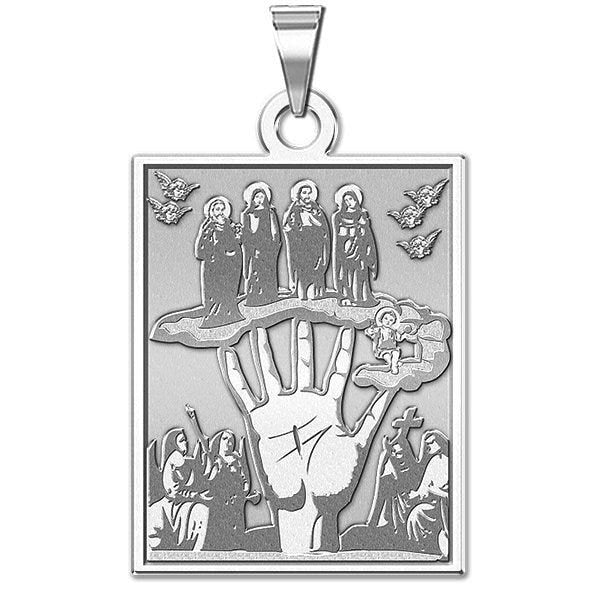 Mano Poderosa Religious Medal