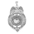 Personalized North Carolina Corrections Badge with Number