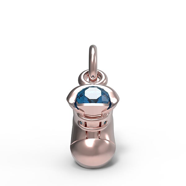 December Baby Shoe Charm (2734-012)