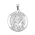 Saint Rafqa Round Religious Medal