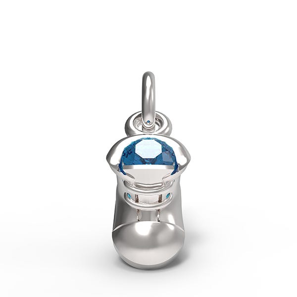 December Baby Shoe Charm (2734-012)
