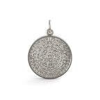 Aztec Sun Charm (Engravable)