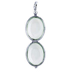 Glass Oval Photo Locket