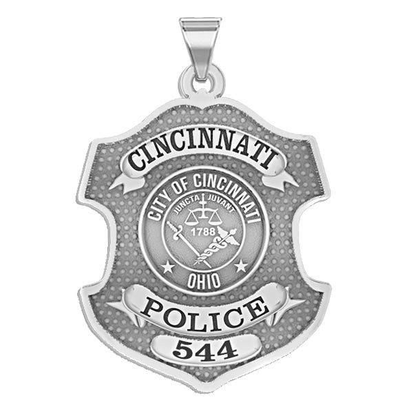 Personalized Cincinnati Ohio Badge with Your Number