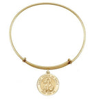 Saint Teresa Of Avila Relgious Medal Expandable Bracelet