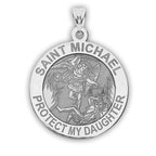 Saint Michael - Protect My Daughter - Religious Medal