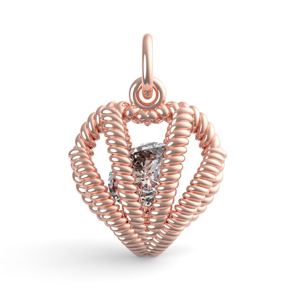 Embraced with Love April Stone Charm (8350-004)