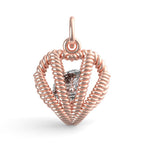 Embraced with Love April Stone Charm (8350-004)