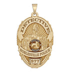 Personalized Noblesville Indiana Police Badge with Your Rank and Number