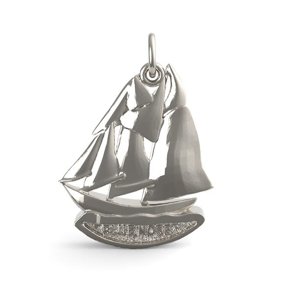 Blue Nose Nova Scotia Ship Charm (2119)