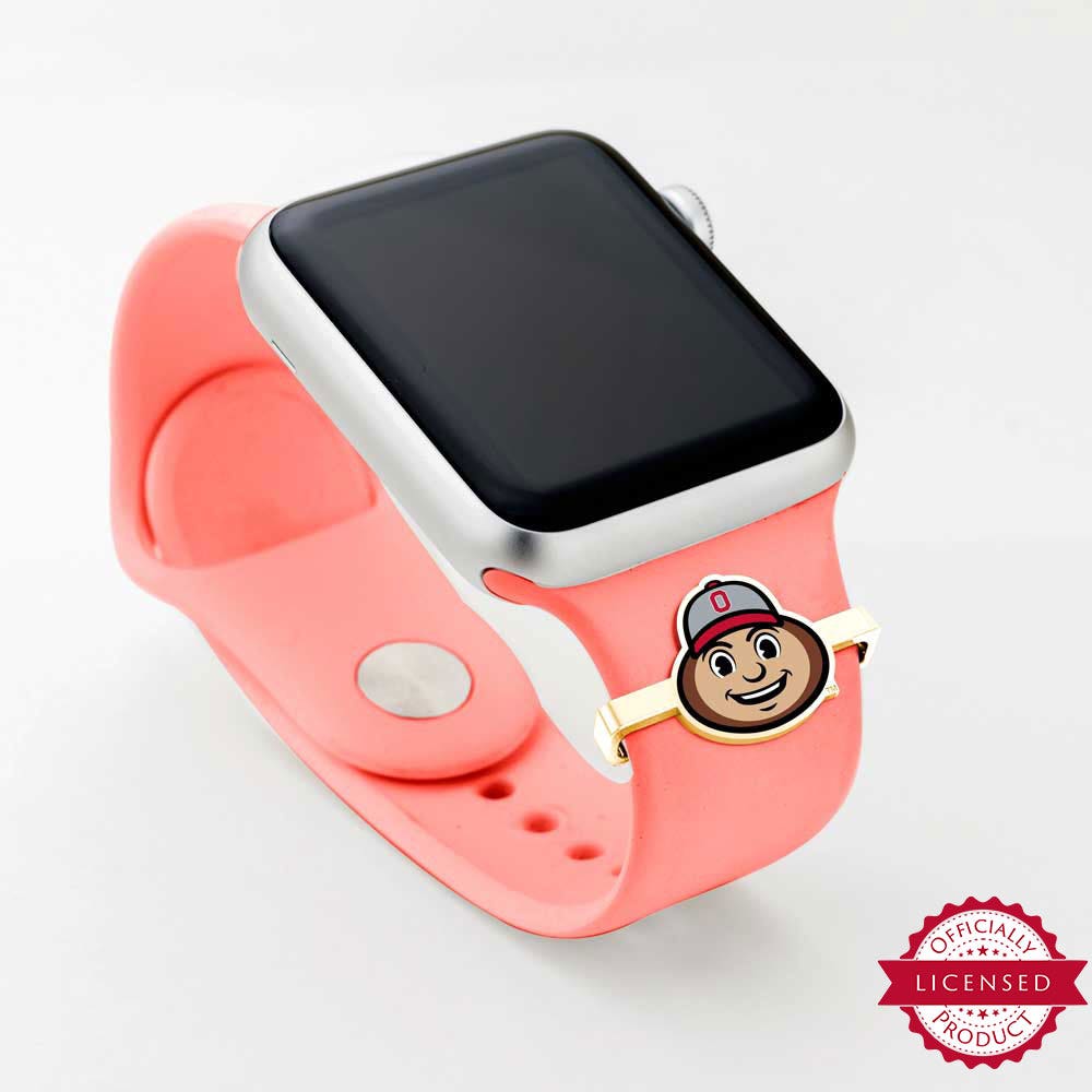 Ohio State University Brutus Color Enamel Watch Charm