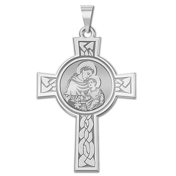 Saint Anthony Cross Religious Medal